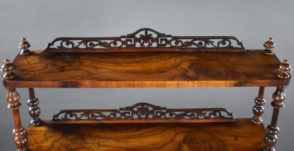 Victorian Bur Walnut Chiffonier View XII