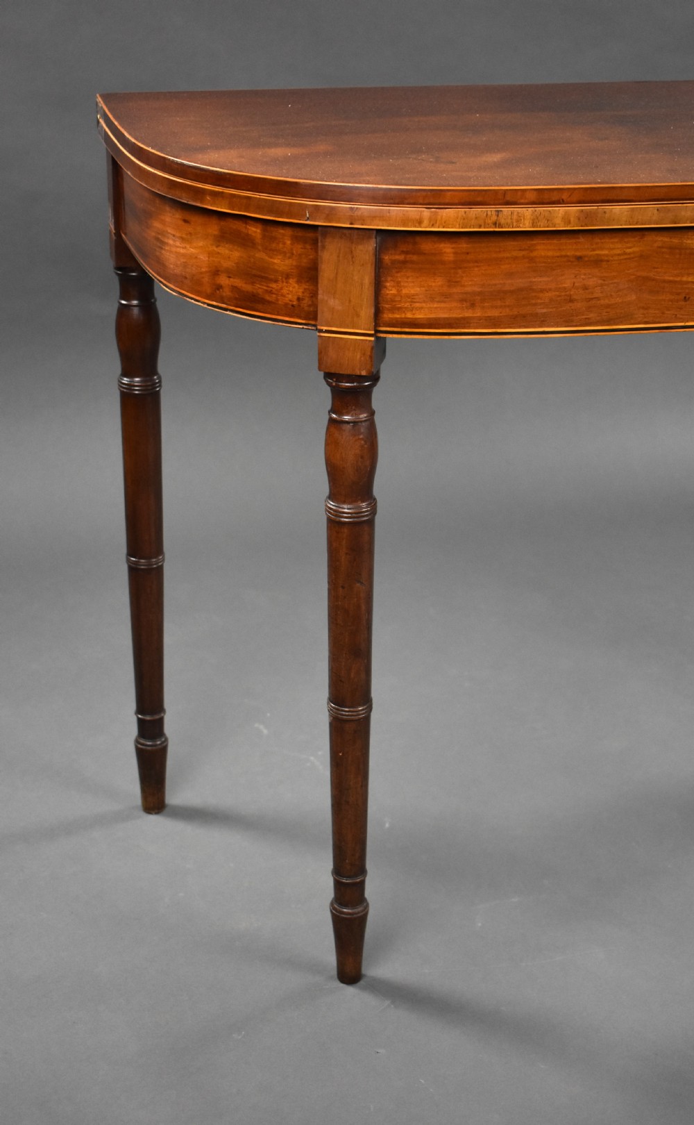 George III Mahogany Tea Table View III