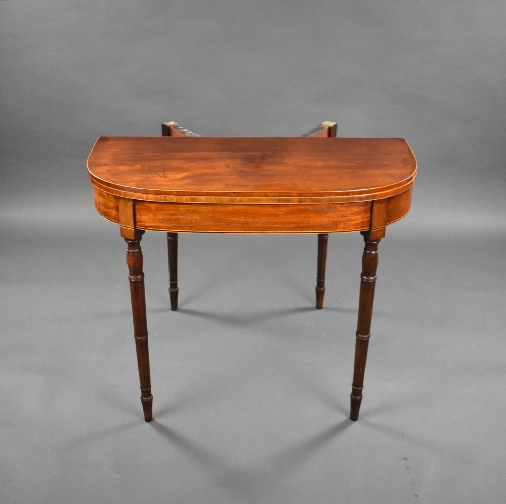 George III Mahogany Tea Table View V