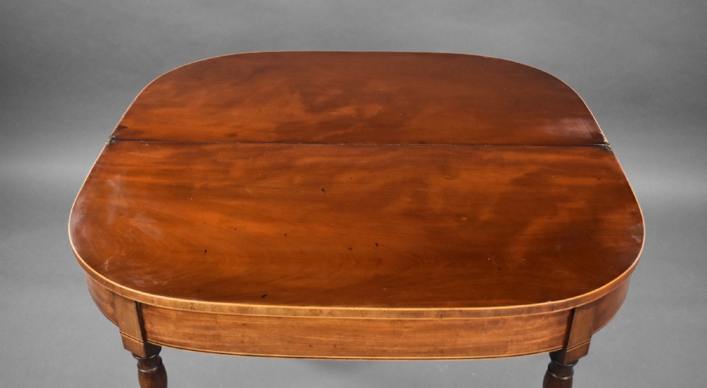 George III Mahogany Tea Table View VI