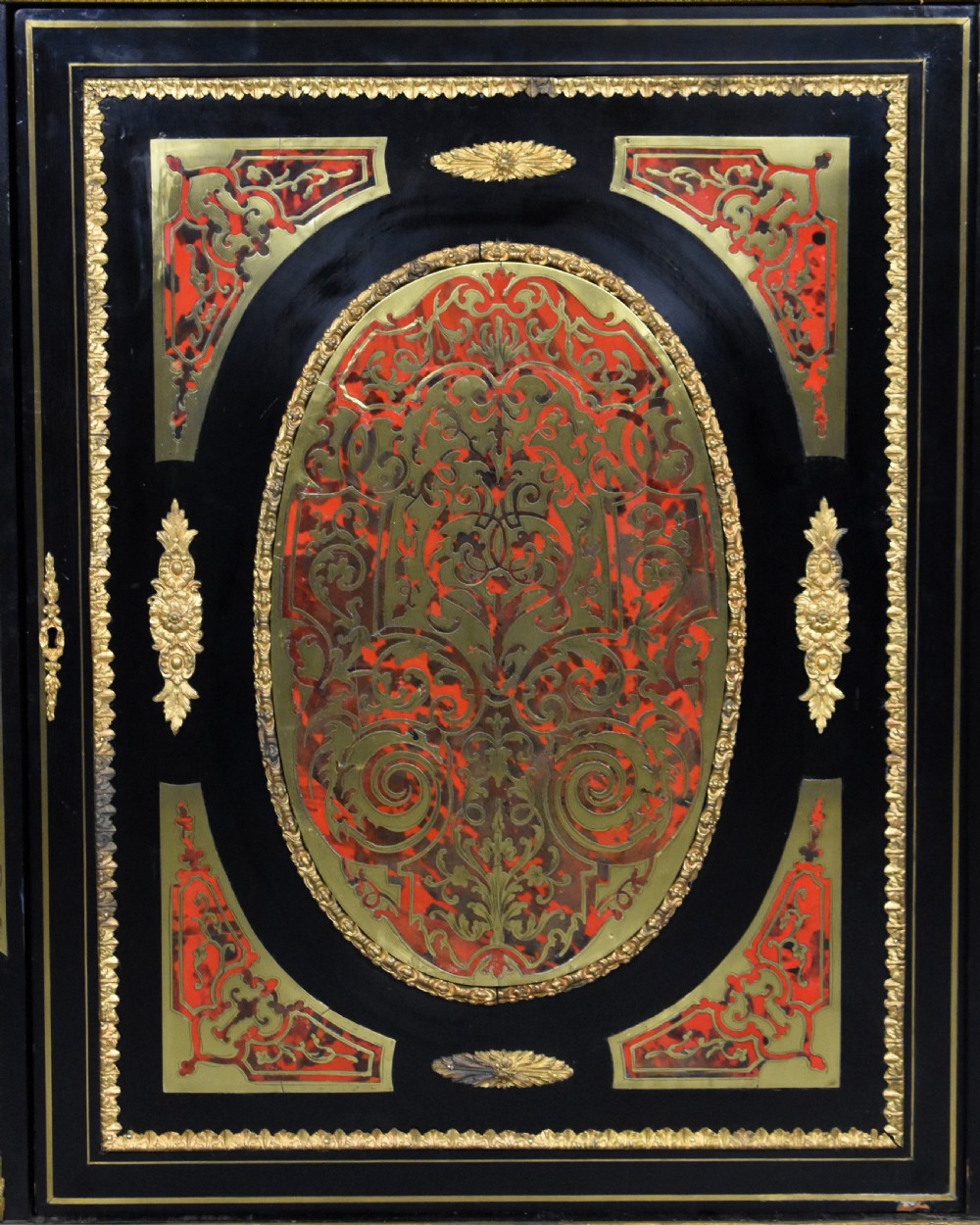 Victorian Ebonised Boulle Credenza View IV