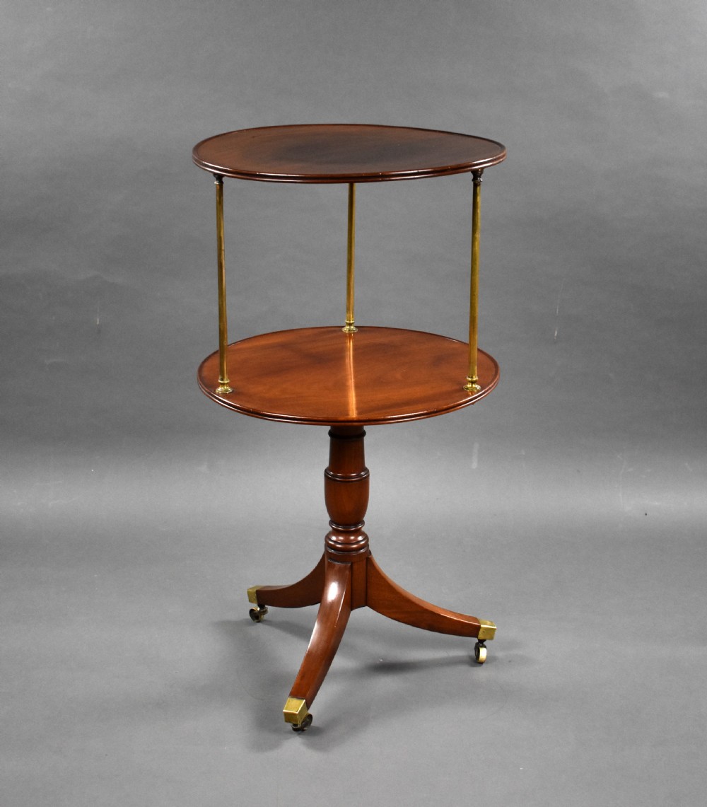 George III Mahogany Dumbwaiter