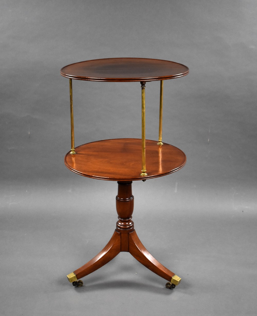 George III Mahogany Dumbwaiter View II