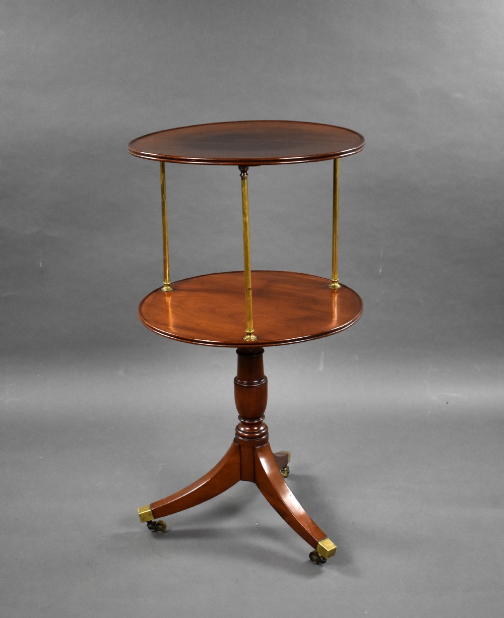 George III Mahogany Dumbwaiter View III