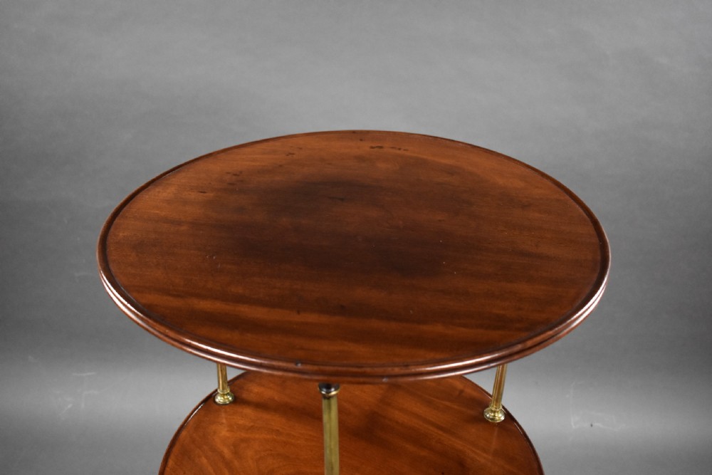 George III Mahogany Dumbwaiter View IV