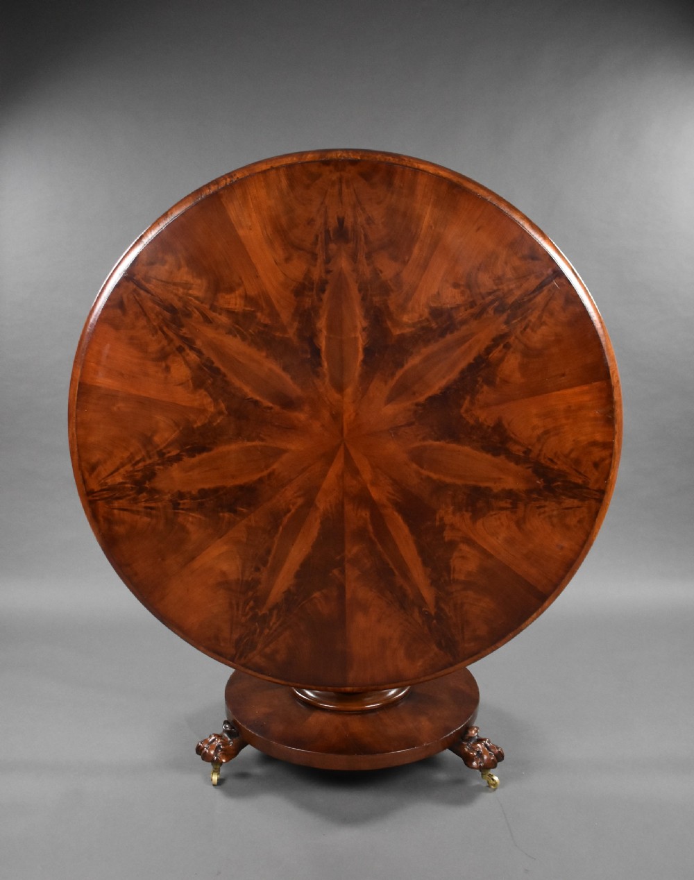 Early 19th Century William IV Mahogany Tilt Top Breakfast Table