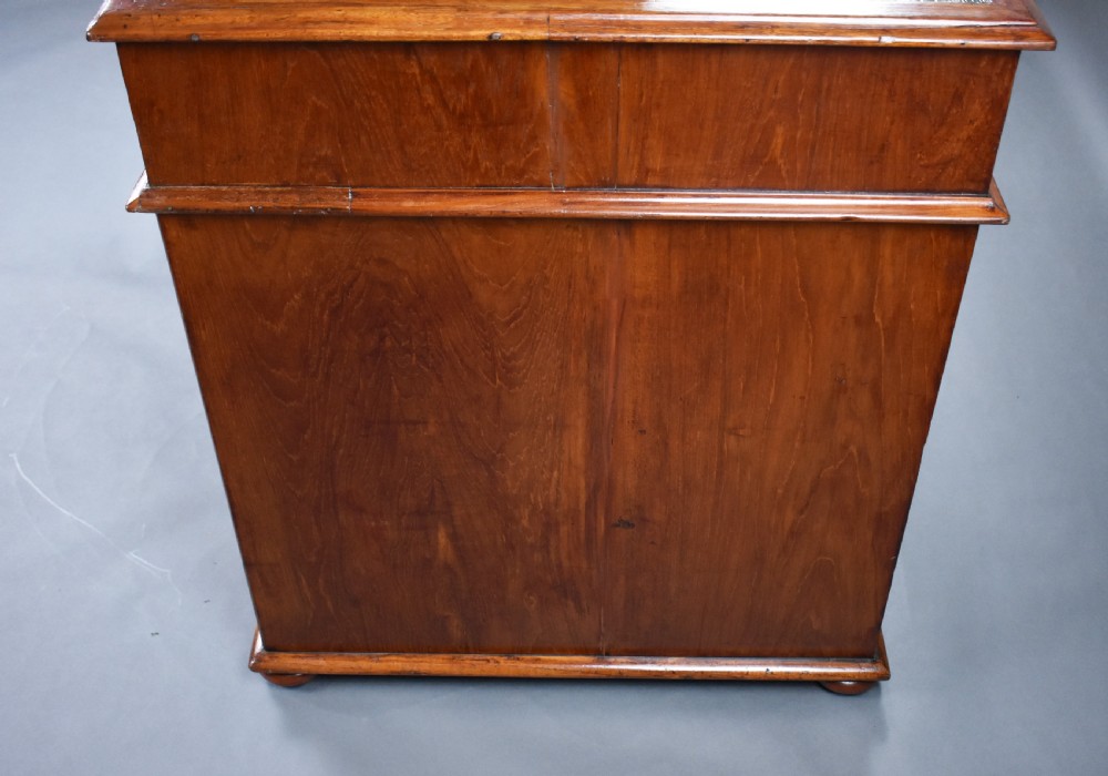 Victorian Teak Campaign Desk View VII