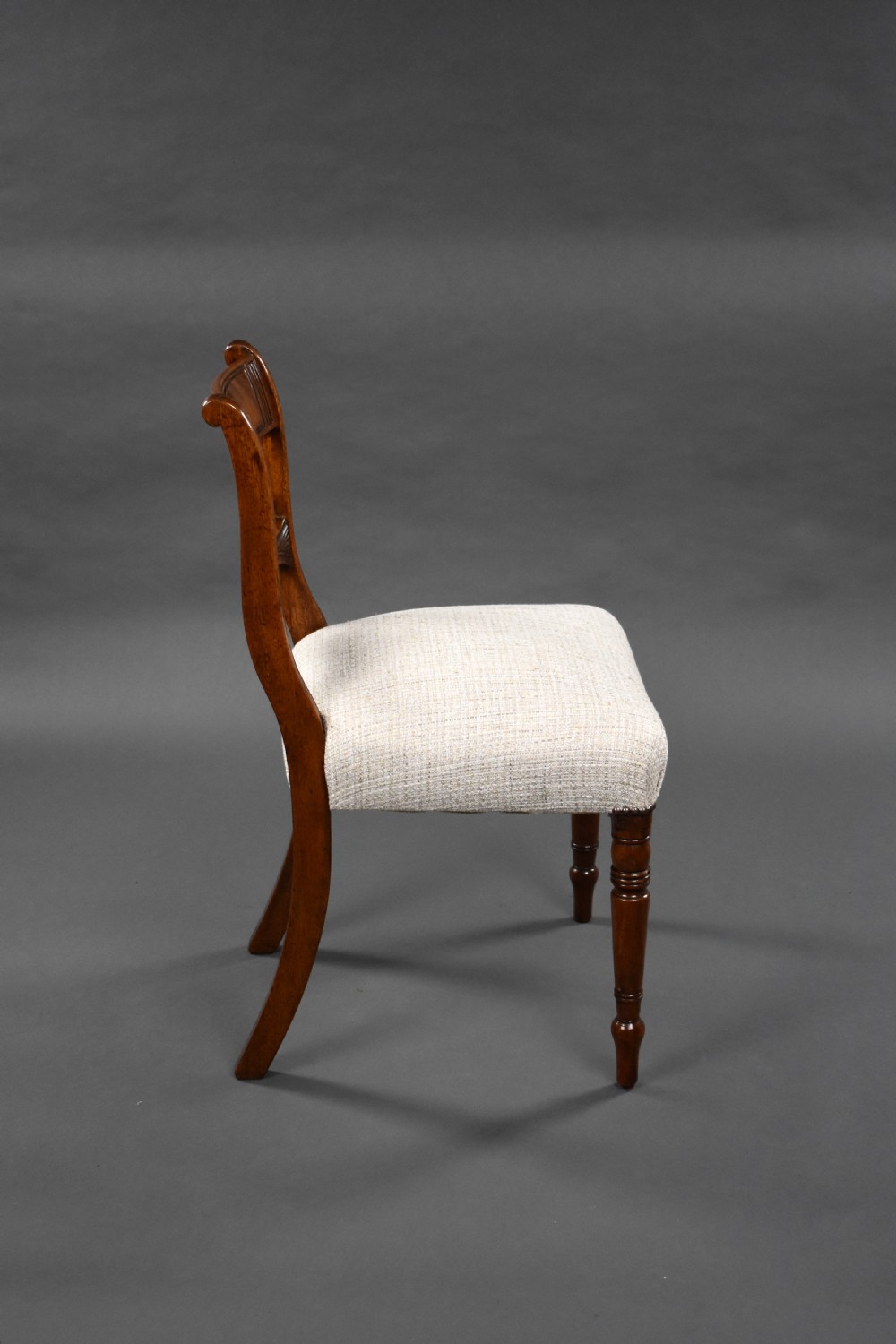 Set of 6 Regency Mahogany Dining Chairs View IV