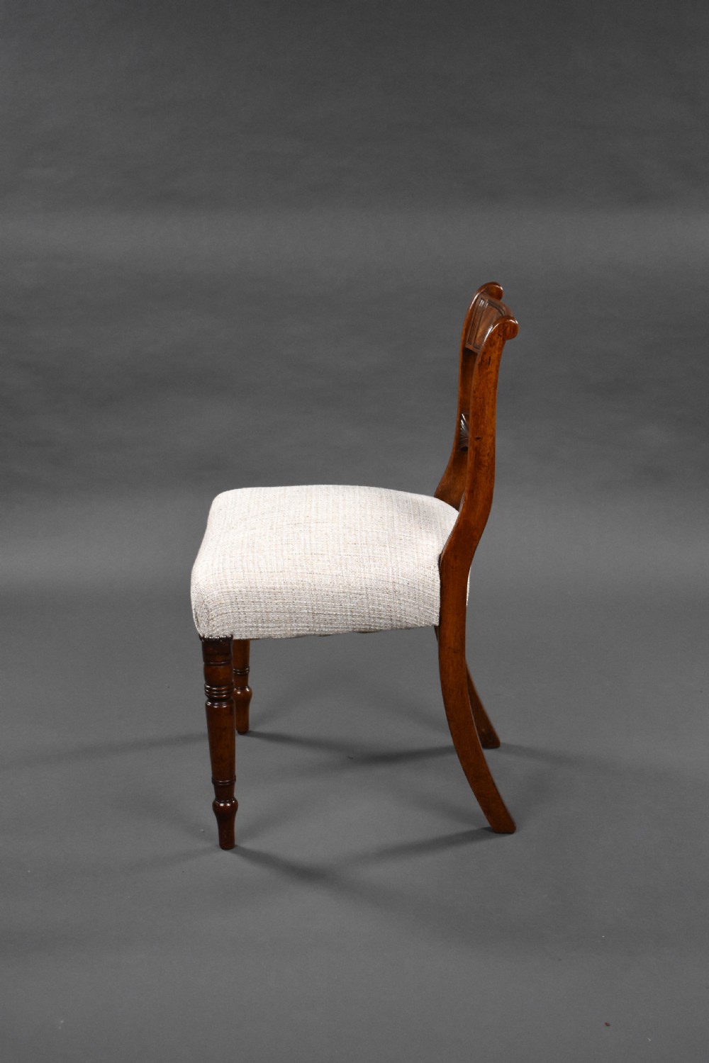 Set of 6 Regency Mahogany Dining Chairs View VI