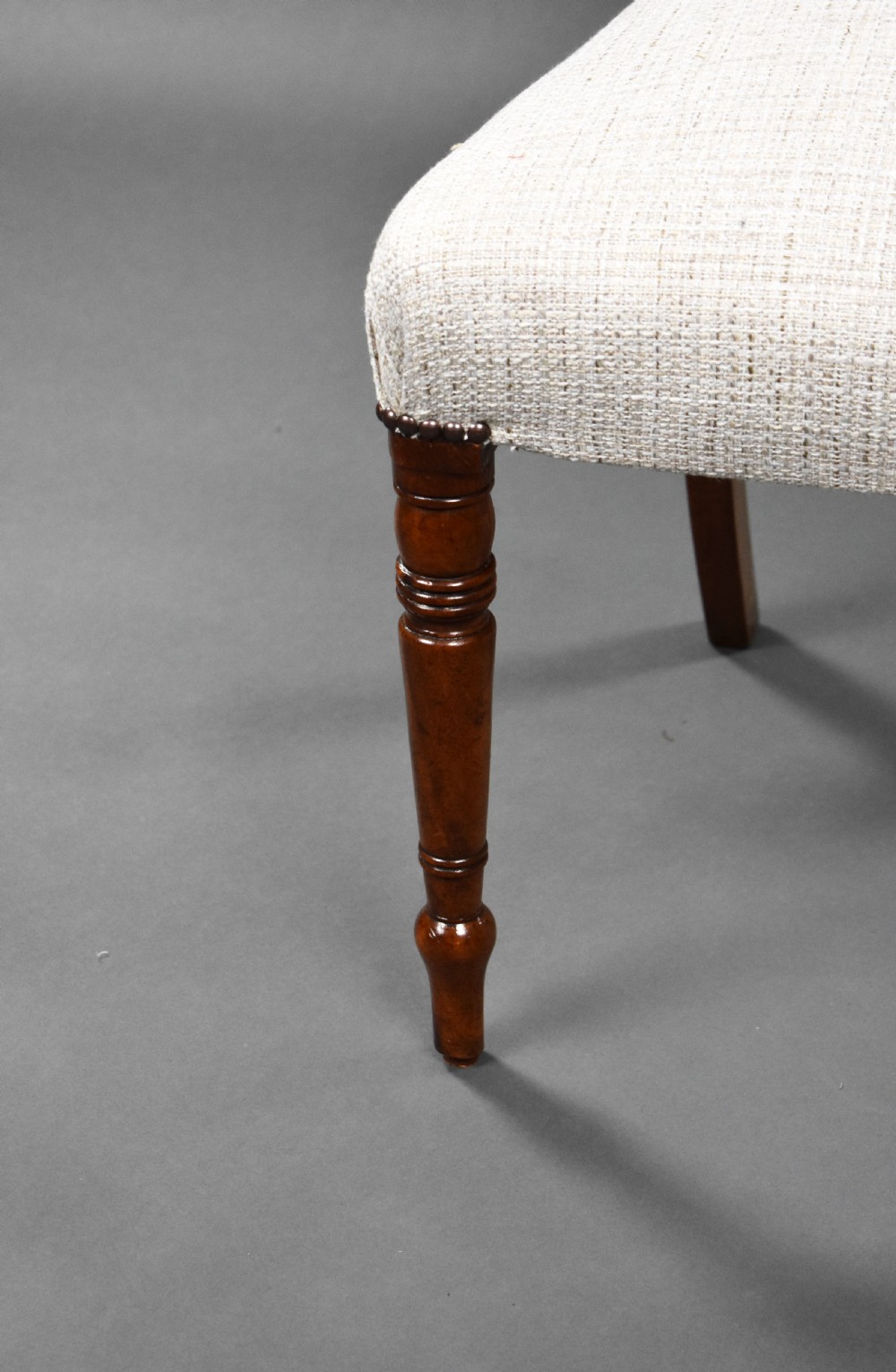 Set of 6 Regency Mahogany Dining Chairs View IX