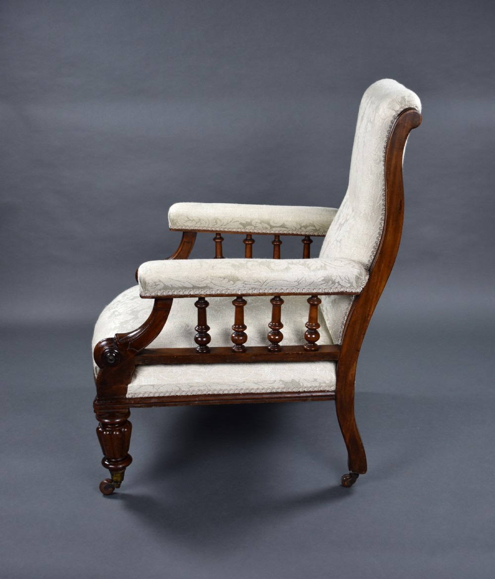 Victorian Mahogany Armchair View VIII