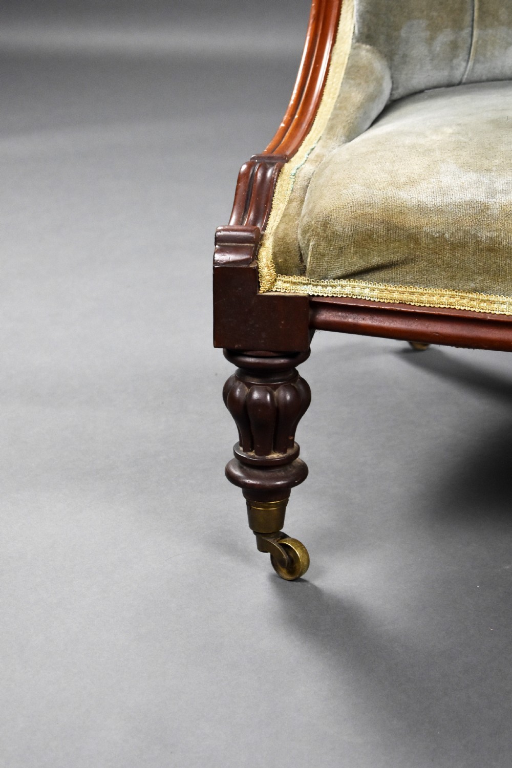 Victorian Mahogany Ladies Chair View VI