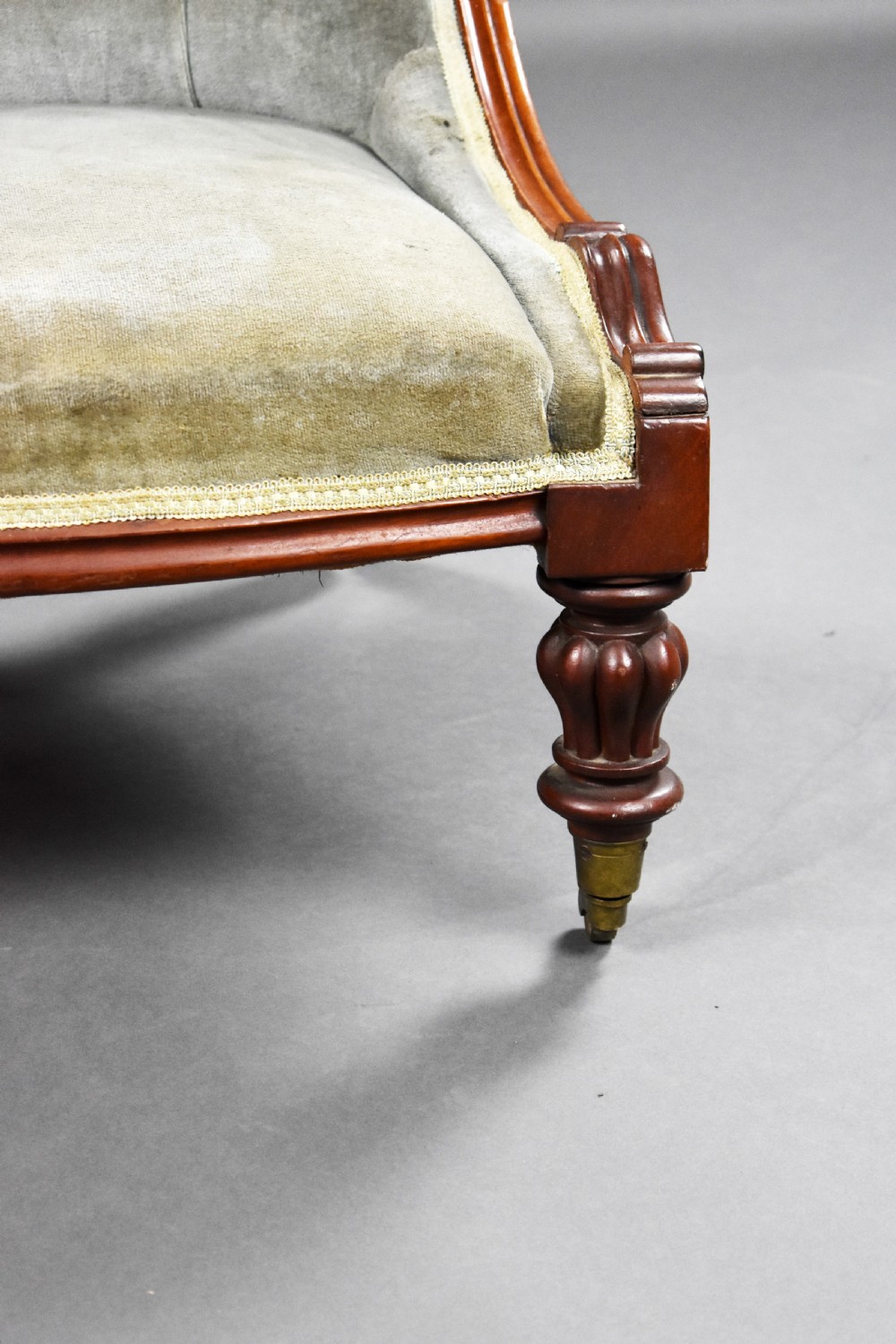 Victorian Mahogany Ladies Chair View VII