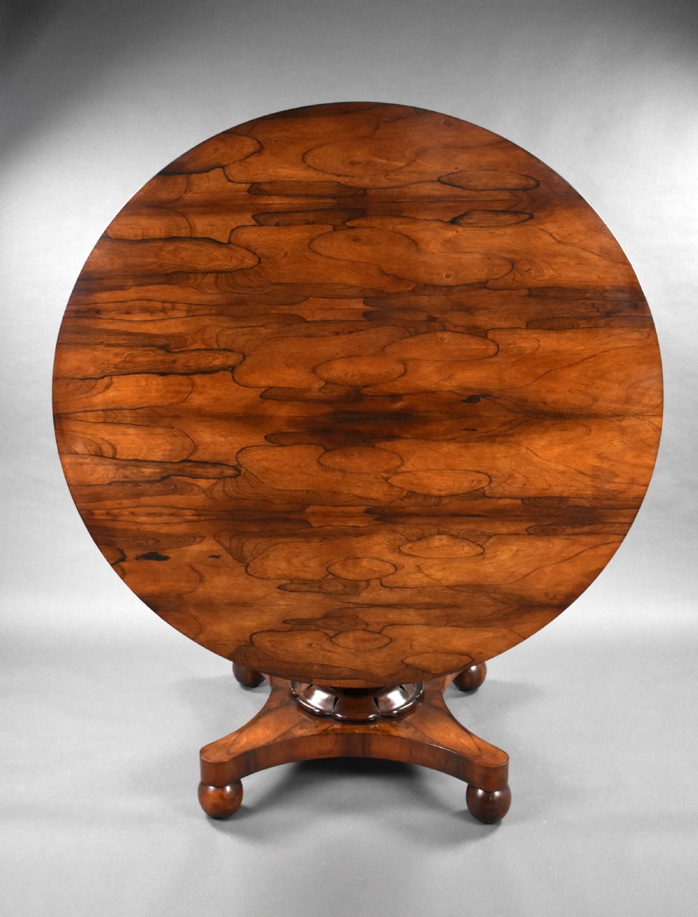 William IV Rosewood Circular Breakfast Table