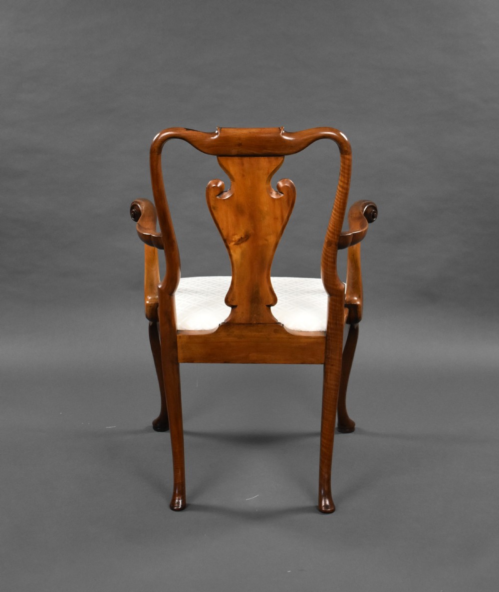 Antique Walnut Extending Dining Table & 8 Chairs View IX