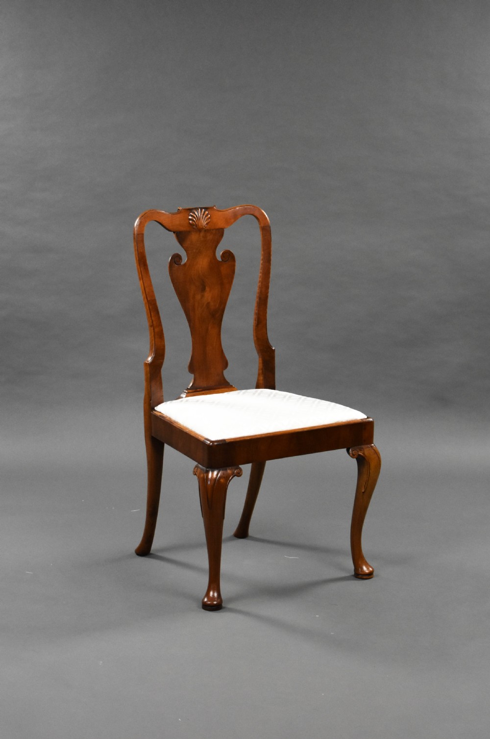 Antique Walnut Extending Dining Table & 8 Chairs View XIII