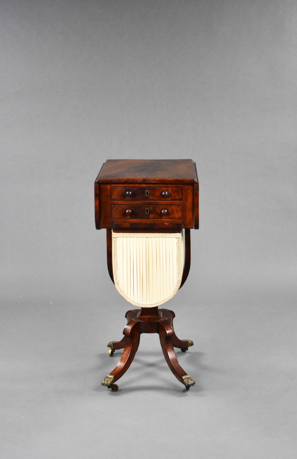Regency Mahogany Work Table View II