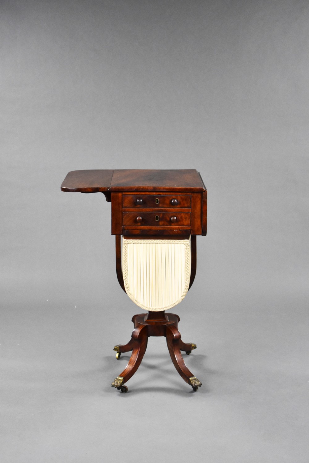 Regency Mahogany Work Table View III
