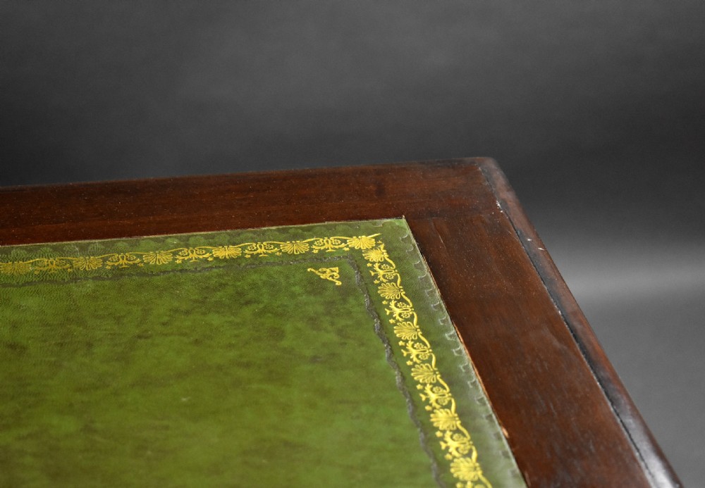 Victorian Mahogany Pedestal Desk View V