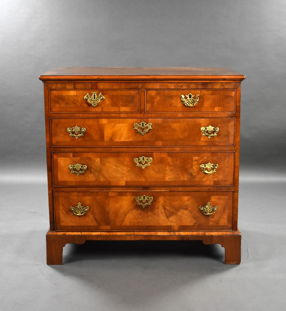 George I Walnut Chest of Drawers View II