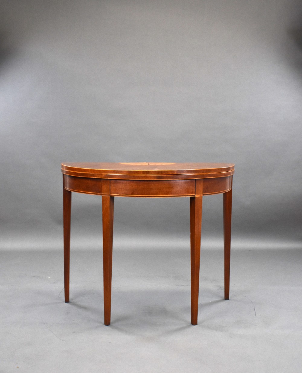 George III Mahogany Tea Table View III