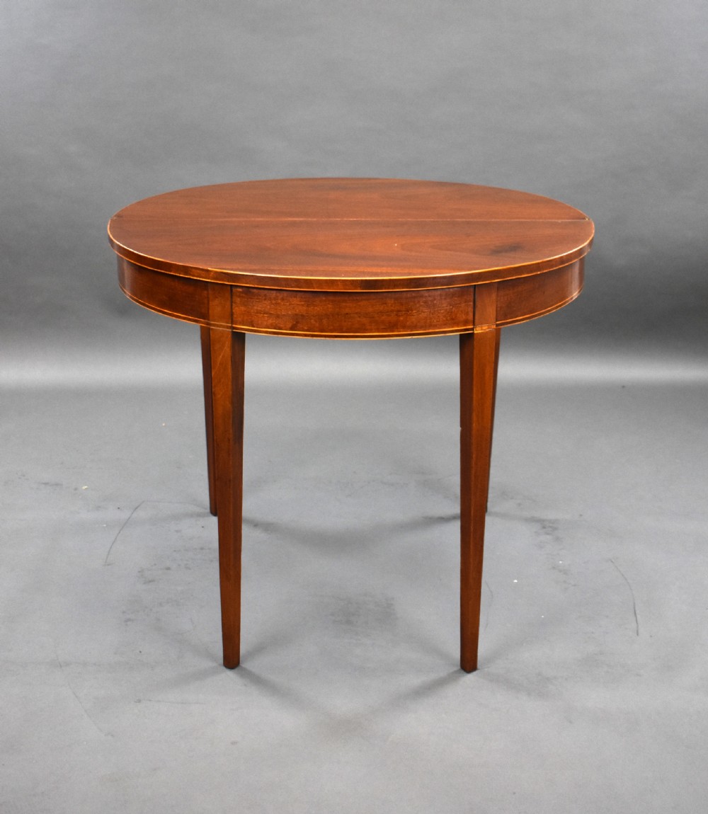 George III Mahogany Tea Table View V