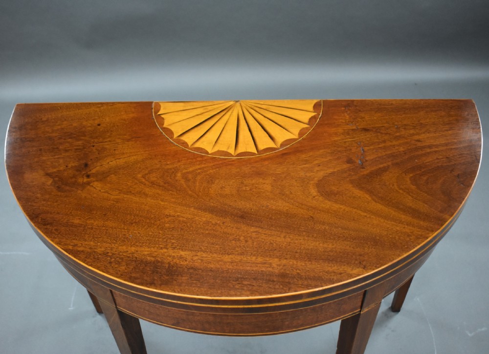 George III Mahogany Tea Table View VII