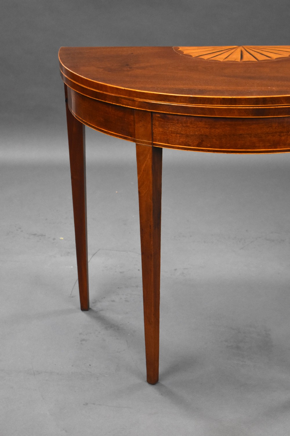 George III Mahogany Tea Table View IX