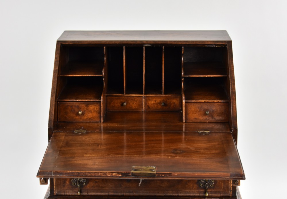 William and Mary Style Walnut Bureau on stand View VIII