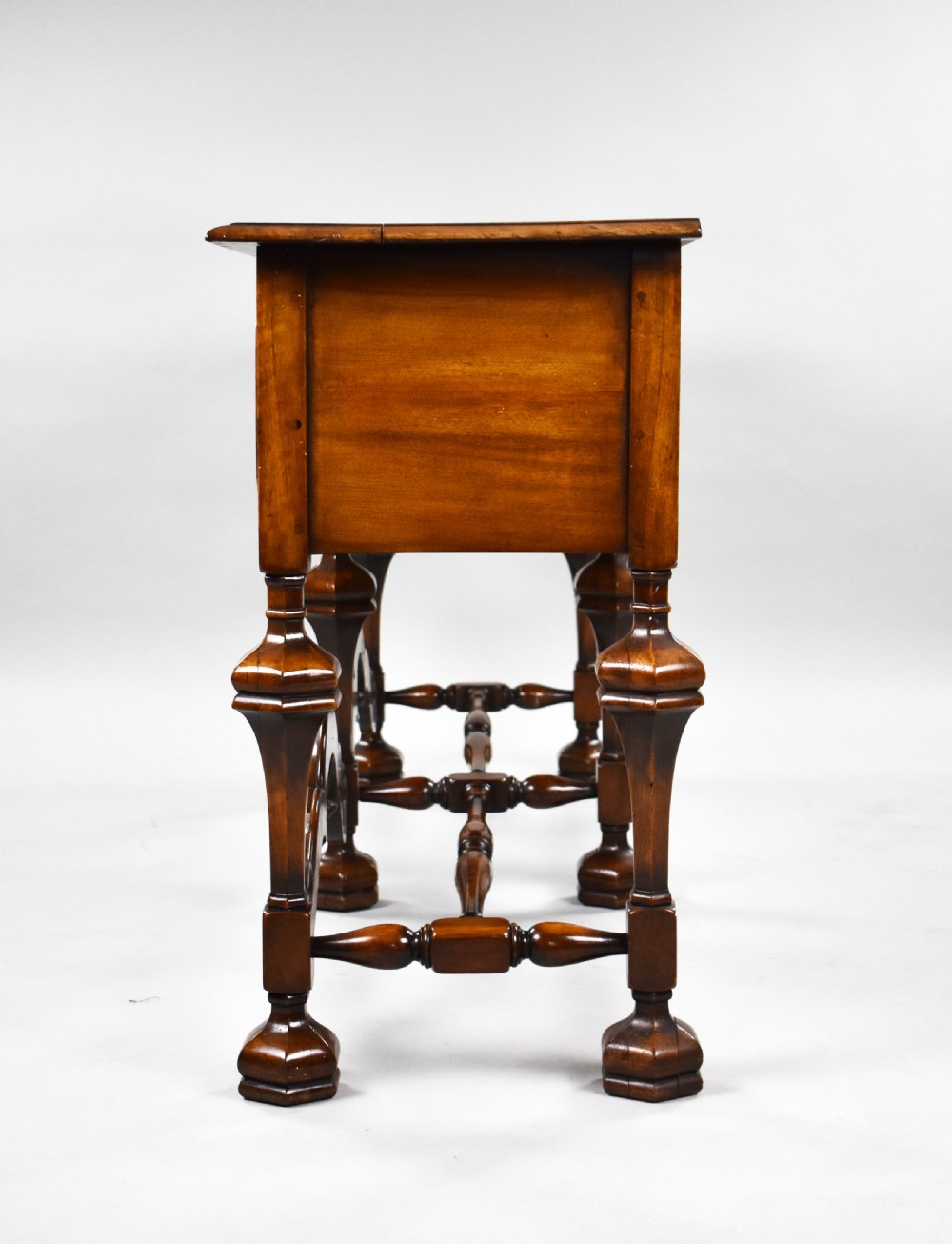 Antique William & Mary Style Walnut Dresser Base View V