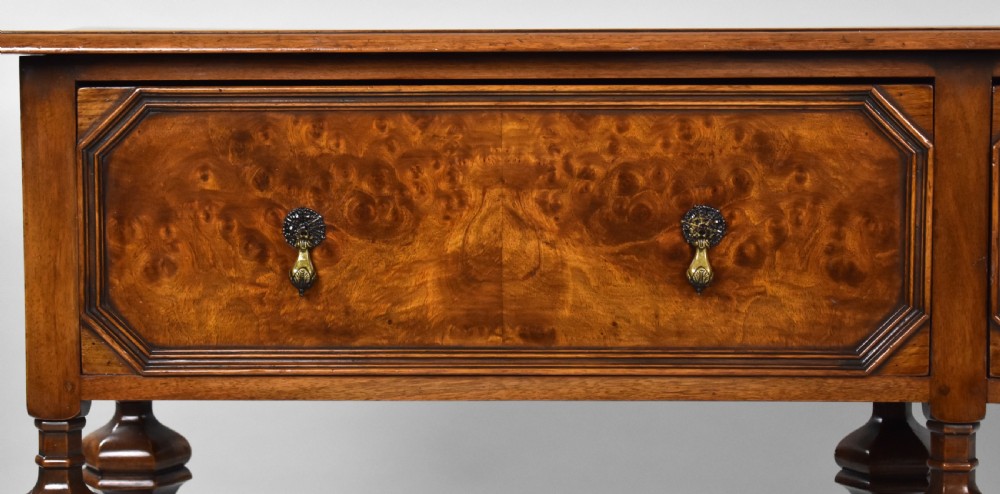Antique William & Mary Style Walnut Dresser Base View VIII