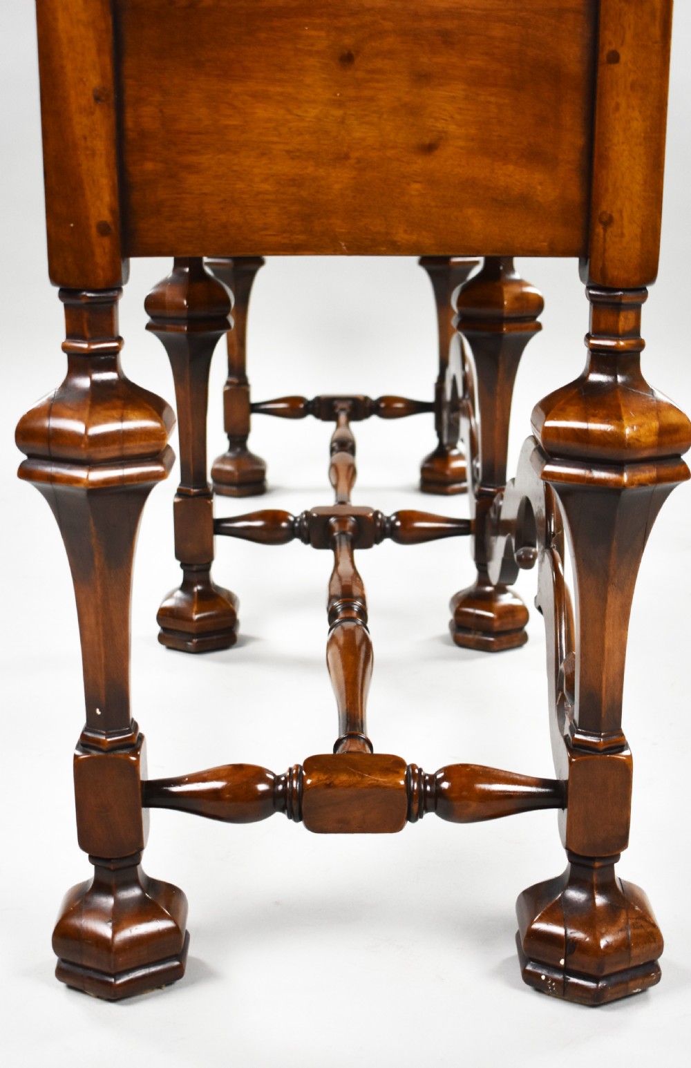 Antique William & Mary Style Walnut Dresser Base View XV