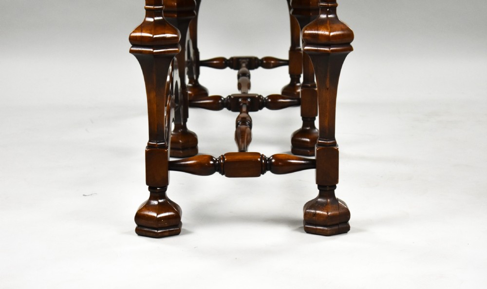 Antique William & Mary Style Walnut Dresser Base View XVIII