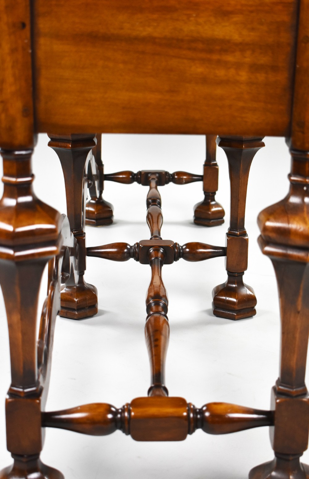 Antique William & Mary Style Walnut Dresser Base View XX
