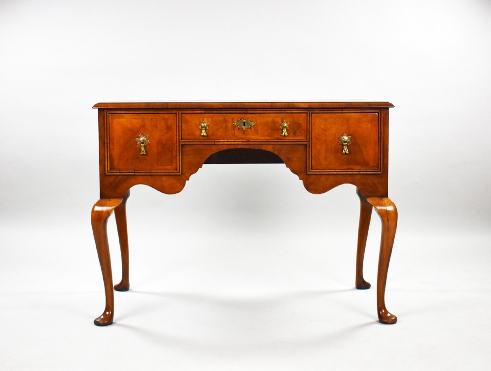 Antique Queen Anne Revival Walnut Lowboy View II