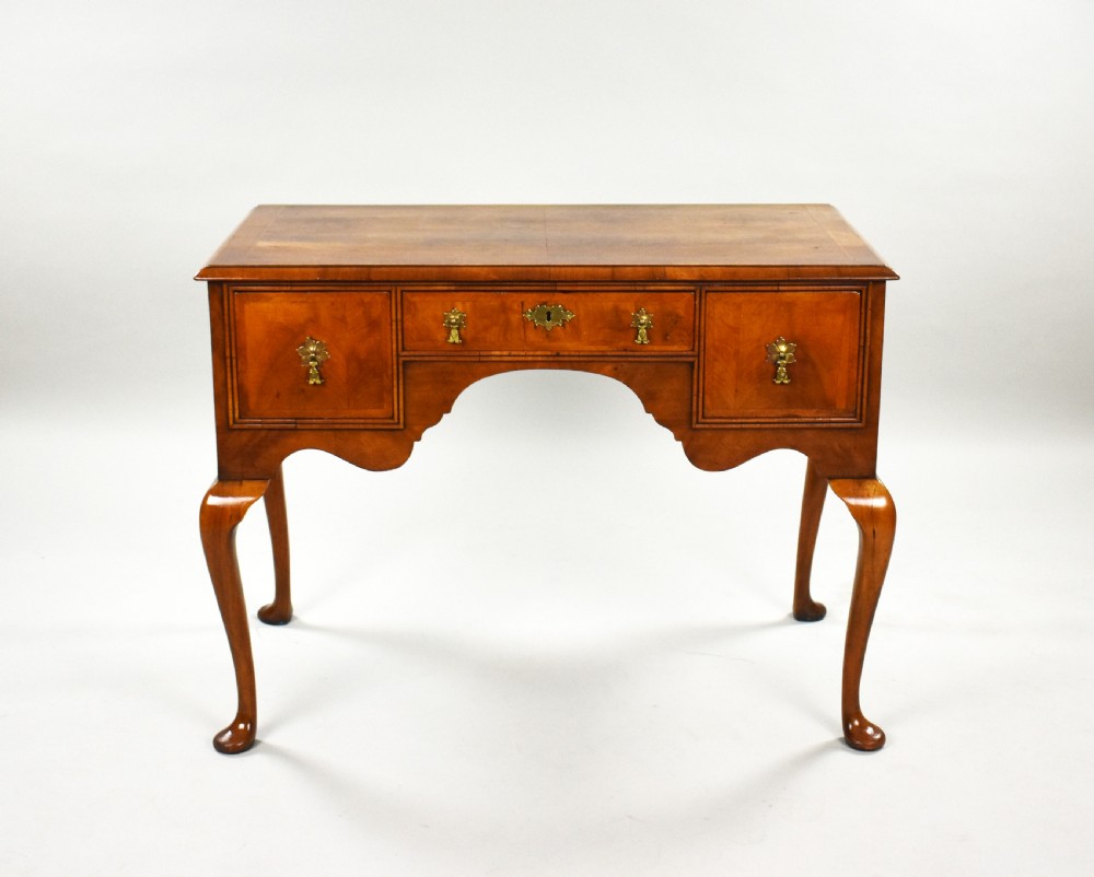 Antique Queen Anne Revival Walnut Lowboy View III