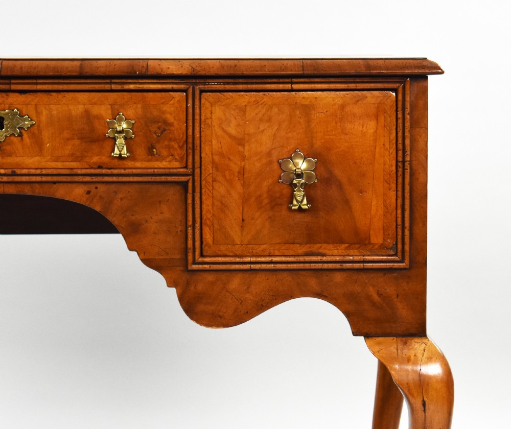 Antique Queen Anne Revival Walnut Lowboy View X