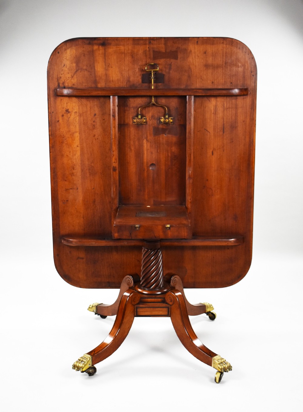 Regency Mahogany Breakfast Table View IV