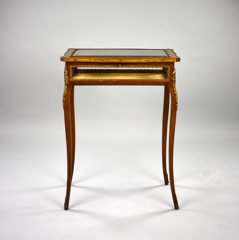 19th Century Mahogany Bijouterie Table View II