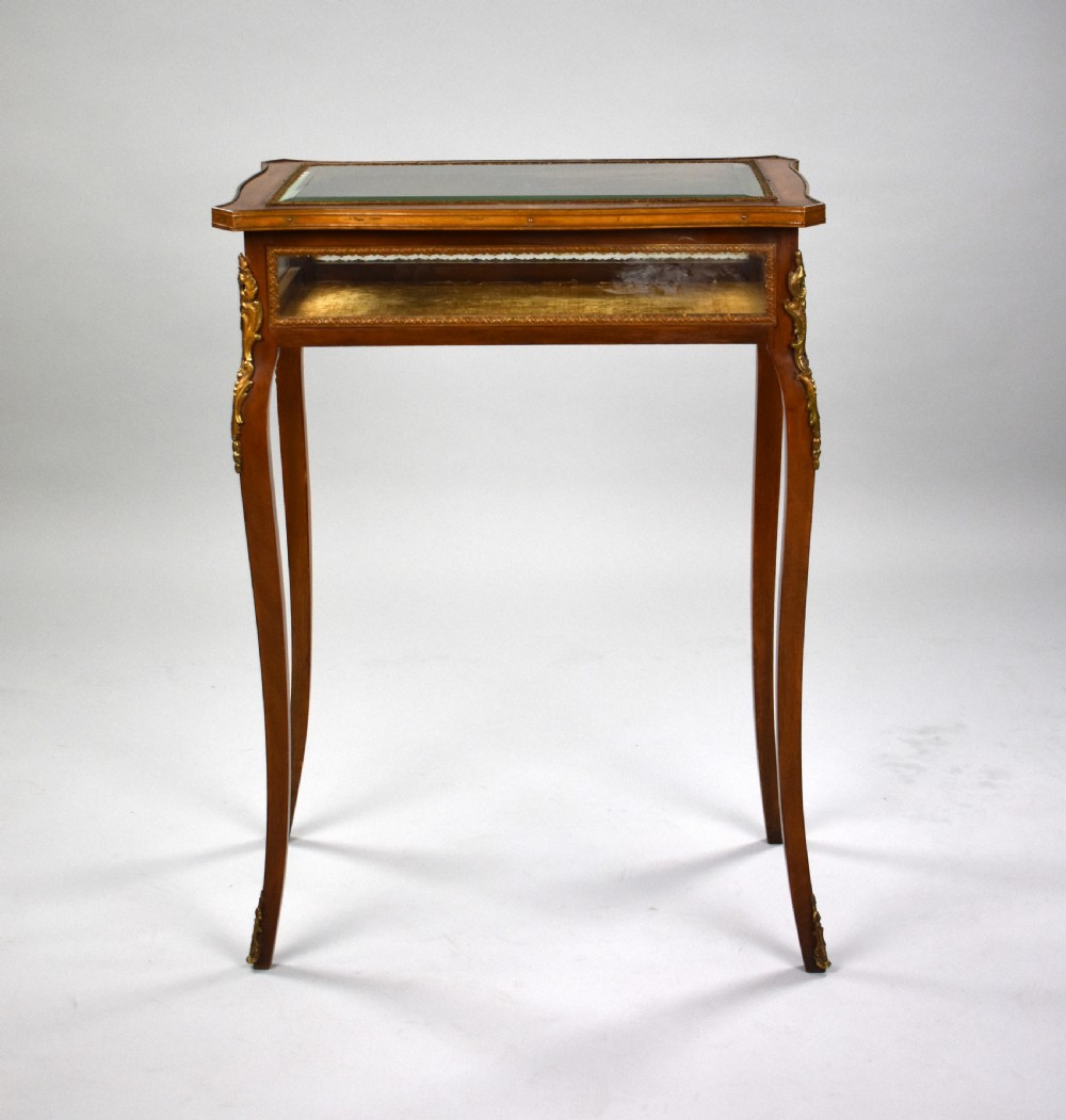 19th Century Mahogany Bijouterie Table View IV