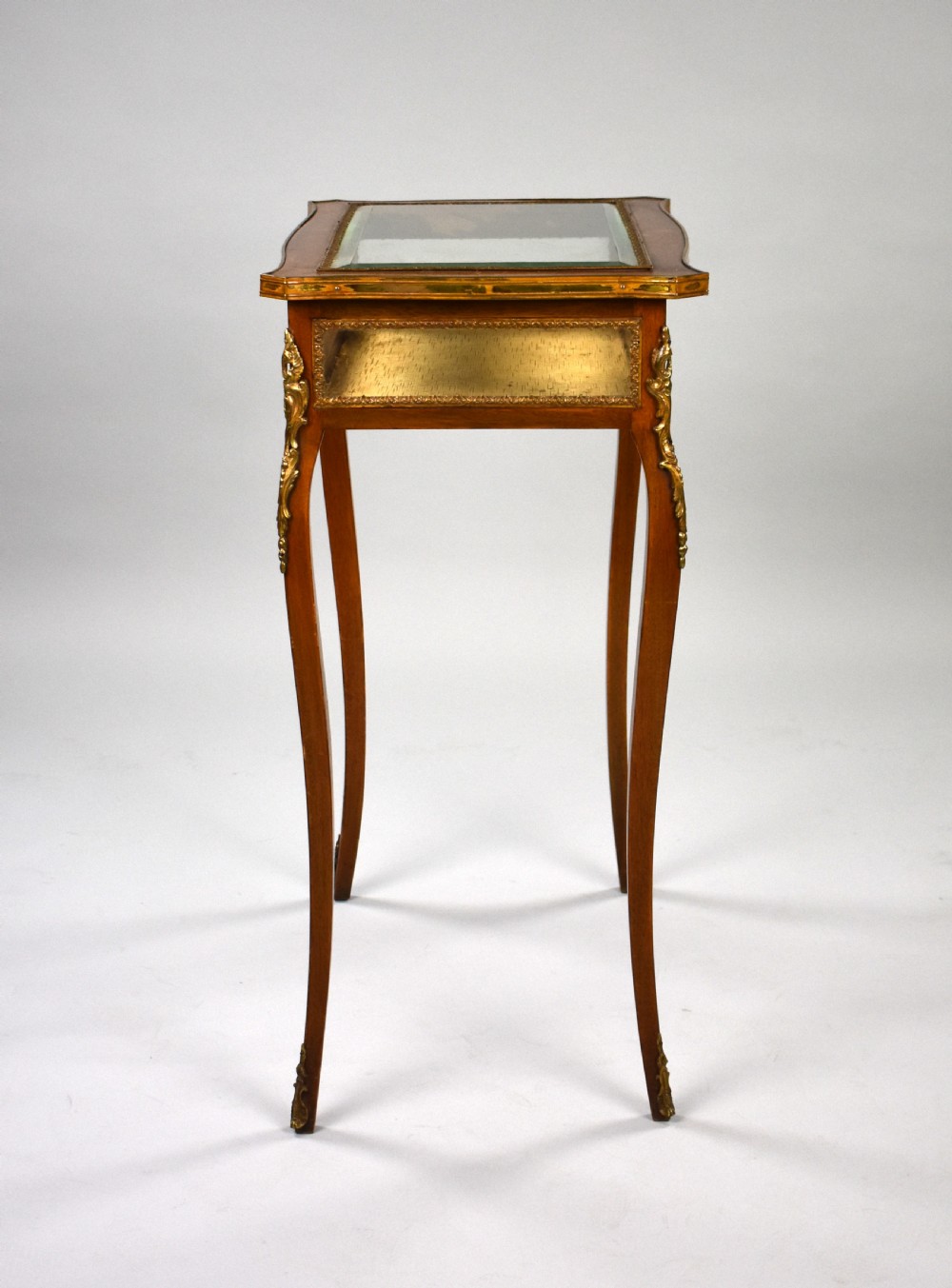 19th Century Mahogany Bijouterie Table View V