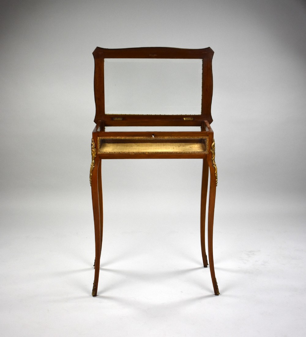 19th Century Mahogany Bijouterie Table View VI