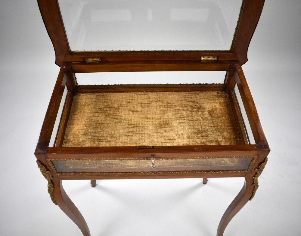 19th Century Mahogany Bijouterie Table View VIII