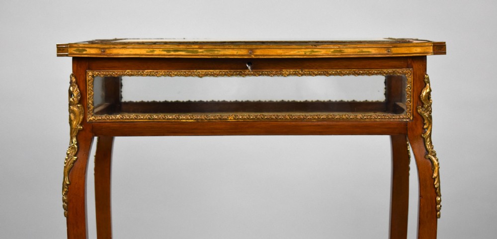 19th Century Mahogany Bijouterie Table View IX