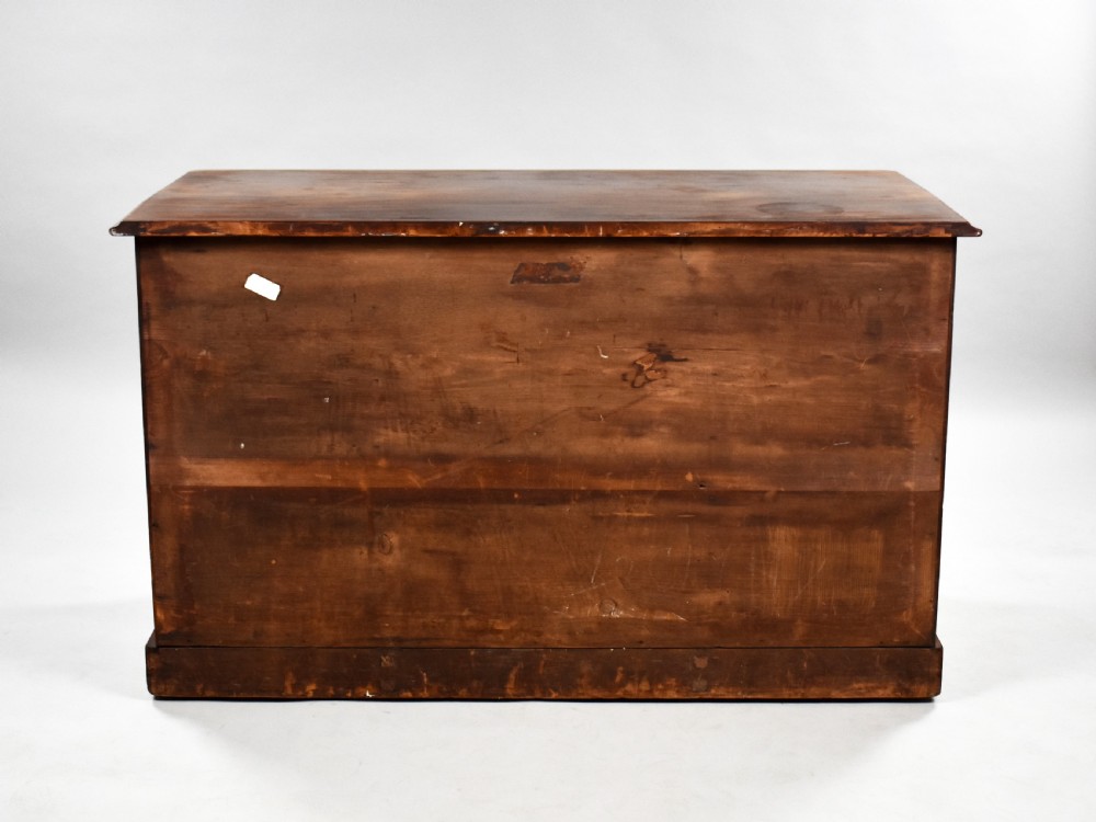 Victorian Flame Mahogany Kneehole Desk View VIII