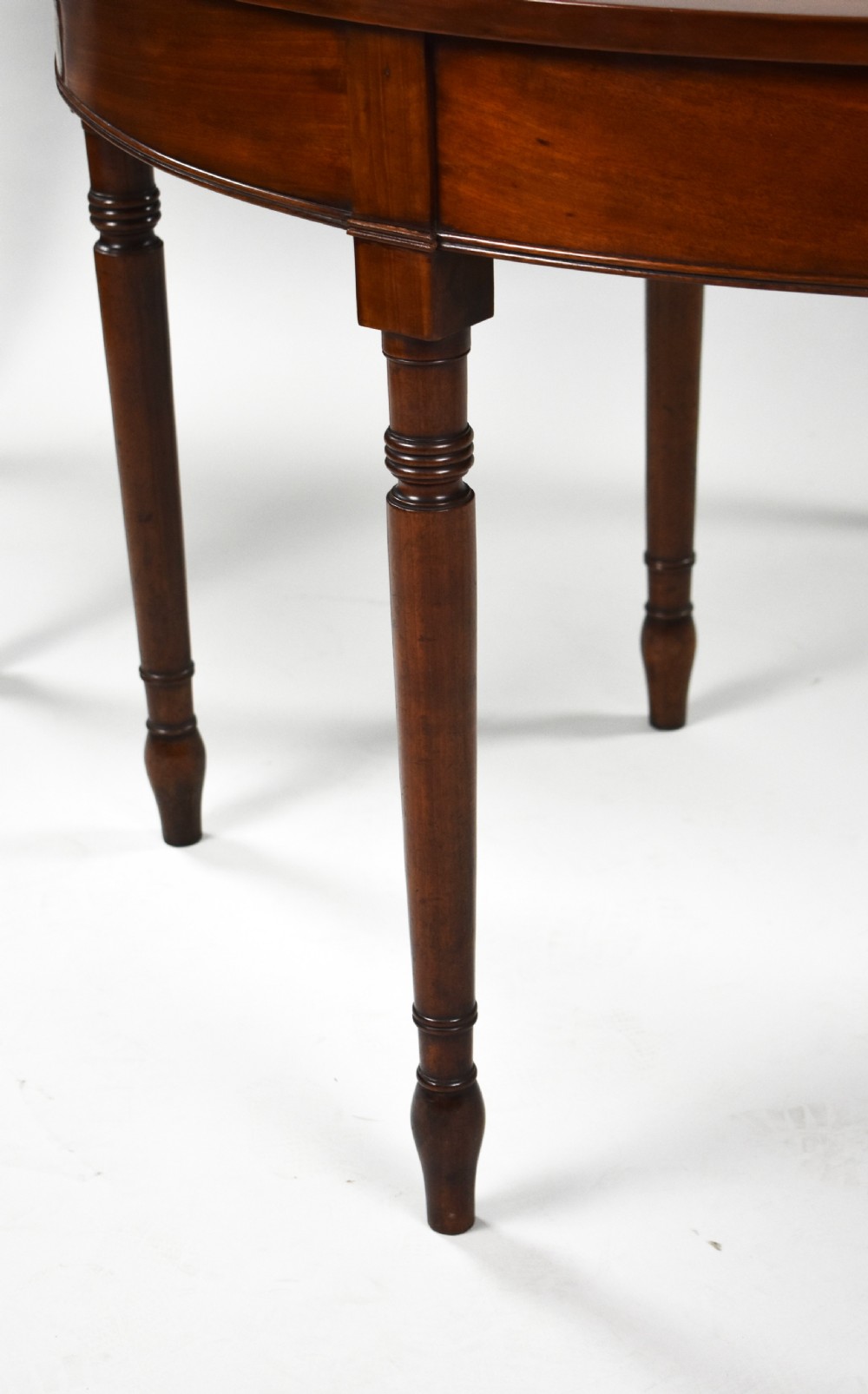 Pair of George III Mahogany Console Tables View V