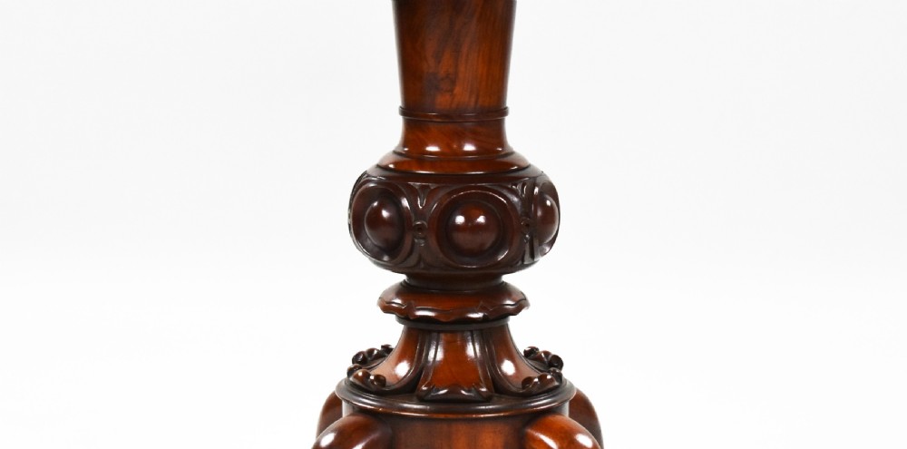 Victorian Burr Walnut Card Table  View XI