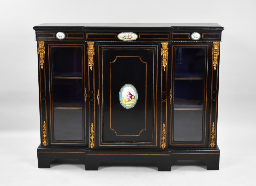 Victorian Ebonised Credenza