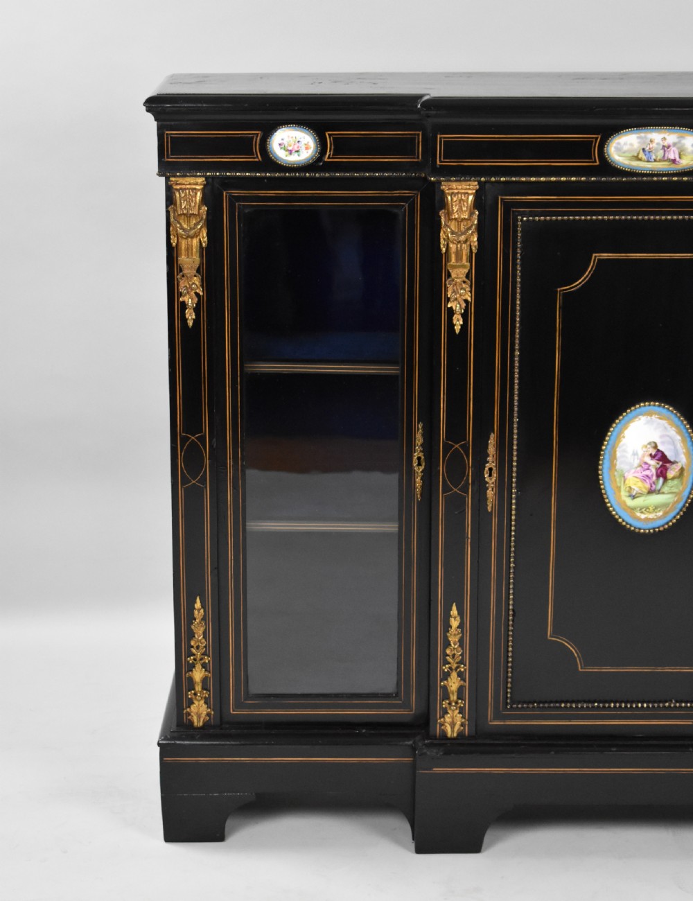 Victorian Ebonised Credenza View II