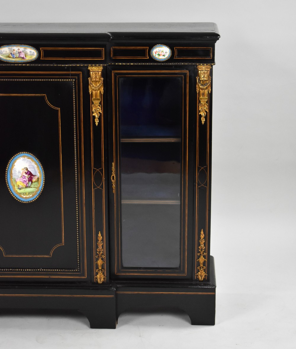 Victorian Ebonised Credenza View IV